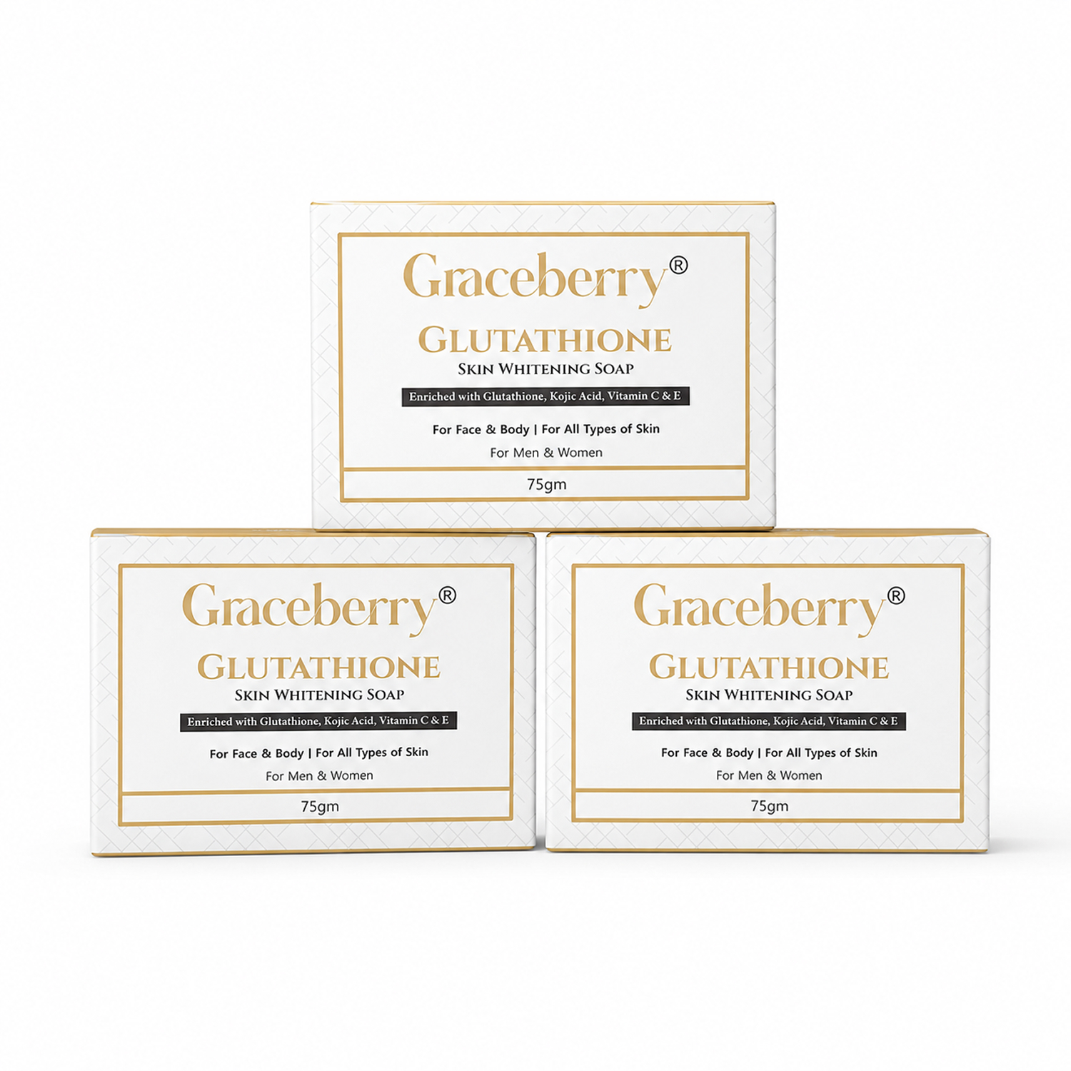 Graceberry Glutathione Skin Brightening Soap