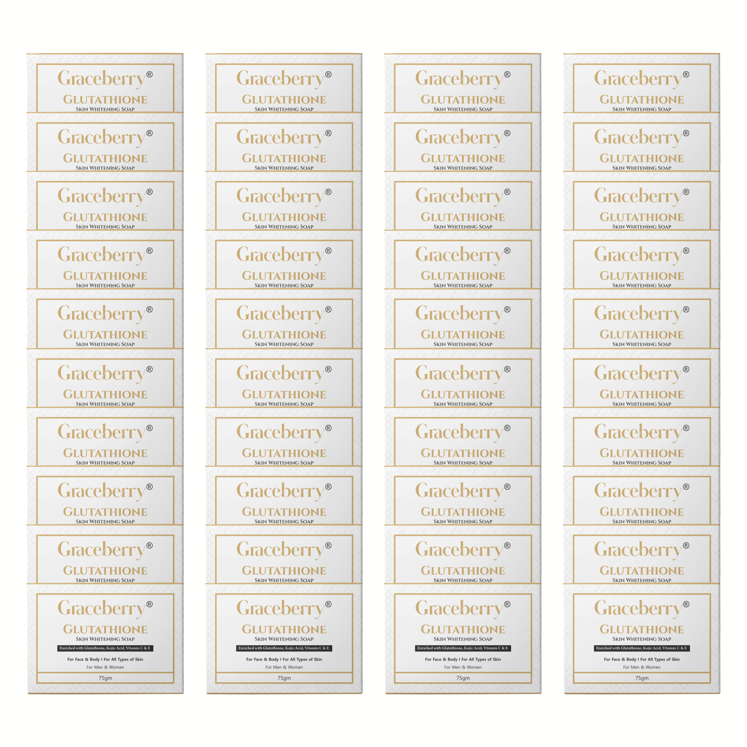 Graceberry Glutathione Skin Brightening Soap view 1