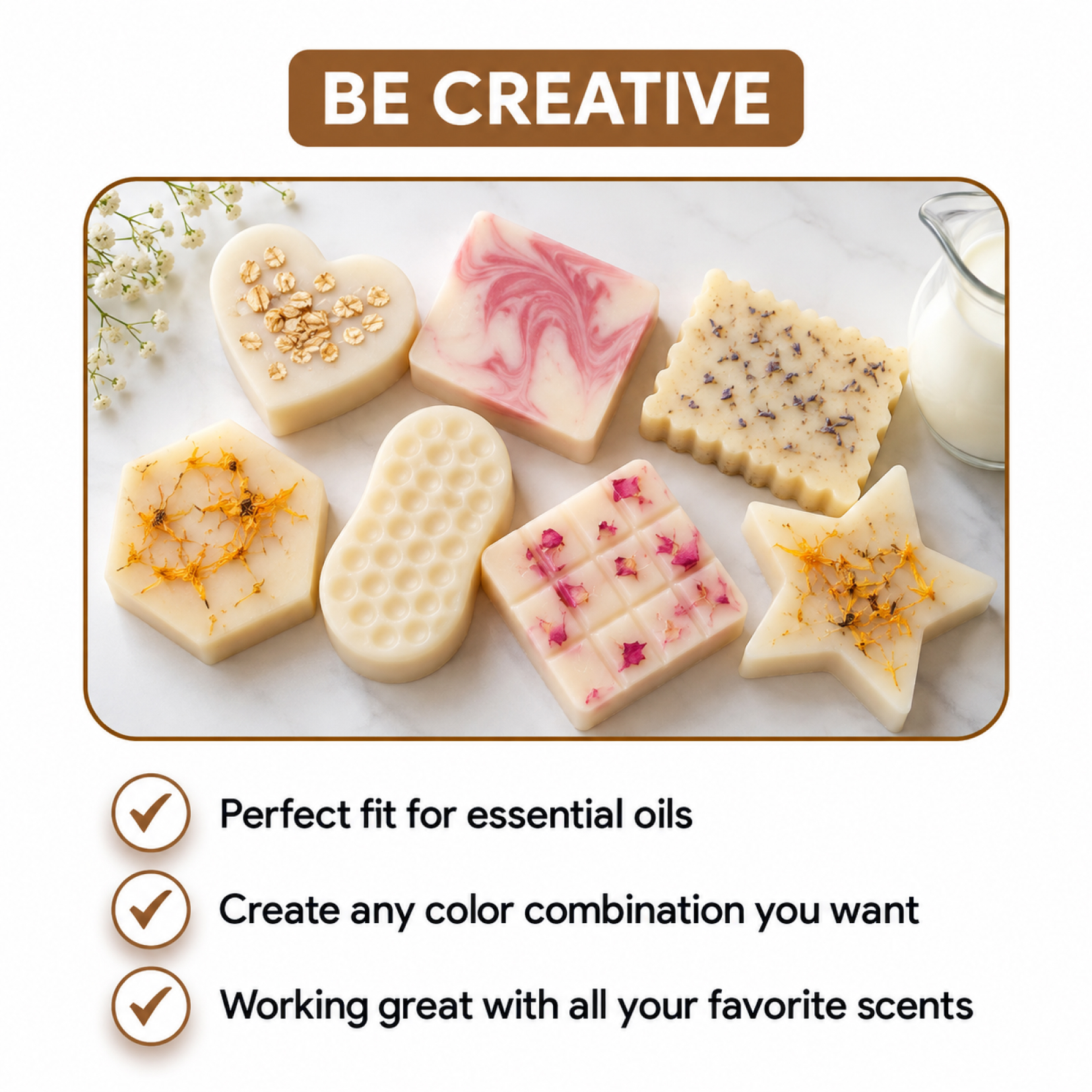 Graceberry Clear Goat Milk Melt & Pour Soap Base For Customised Soap Making view 6