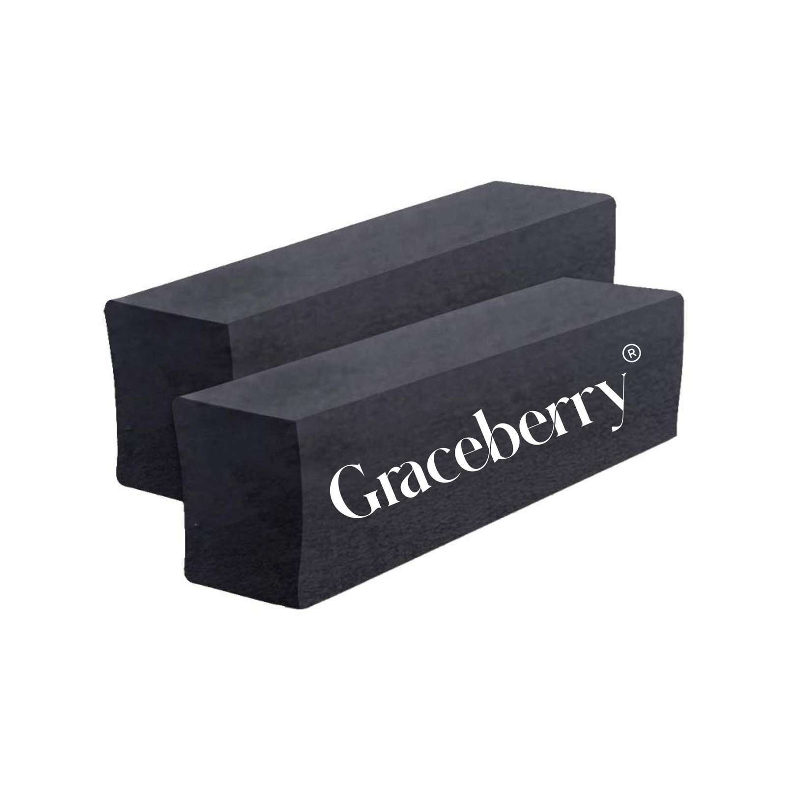 Graceberry Activated Charcoal Melt and Pour Soap Base for Customized Soap Making, SLS, SLES and Paraben Free